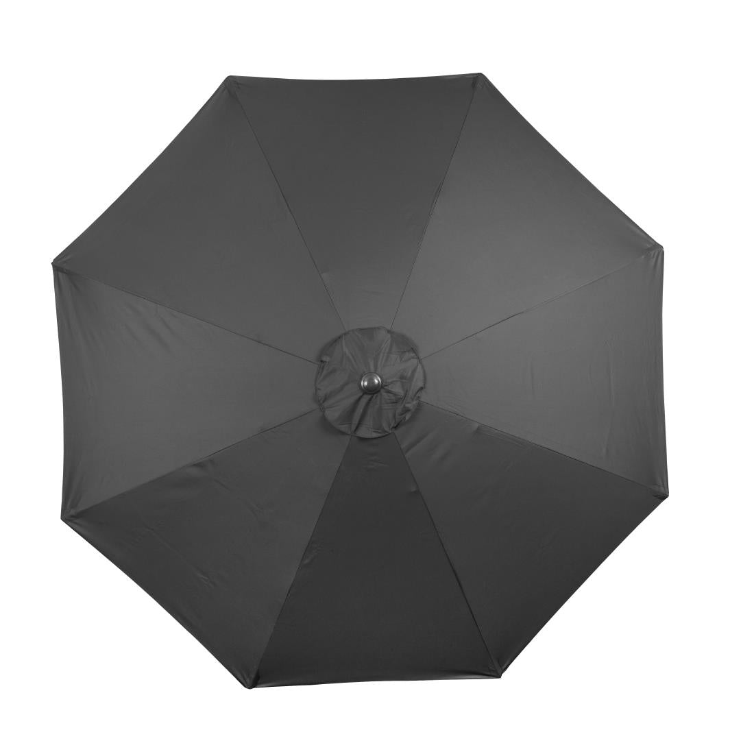 DZ870 Bolero Sevilla Ronde Parasol 3M Diameter Zwart