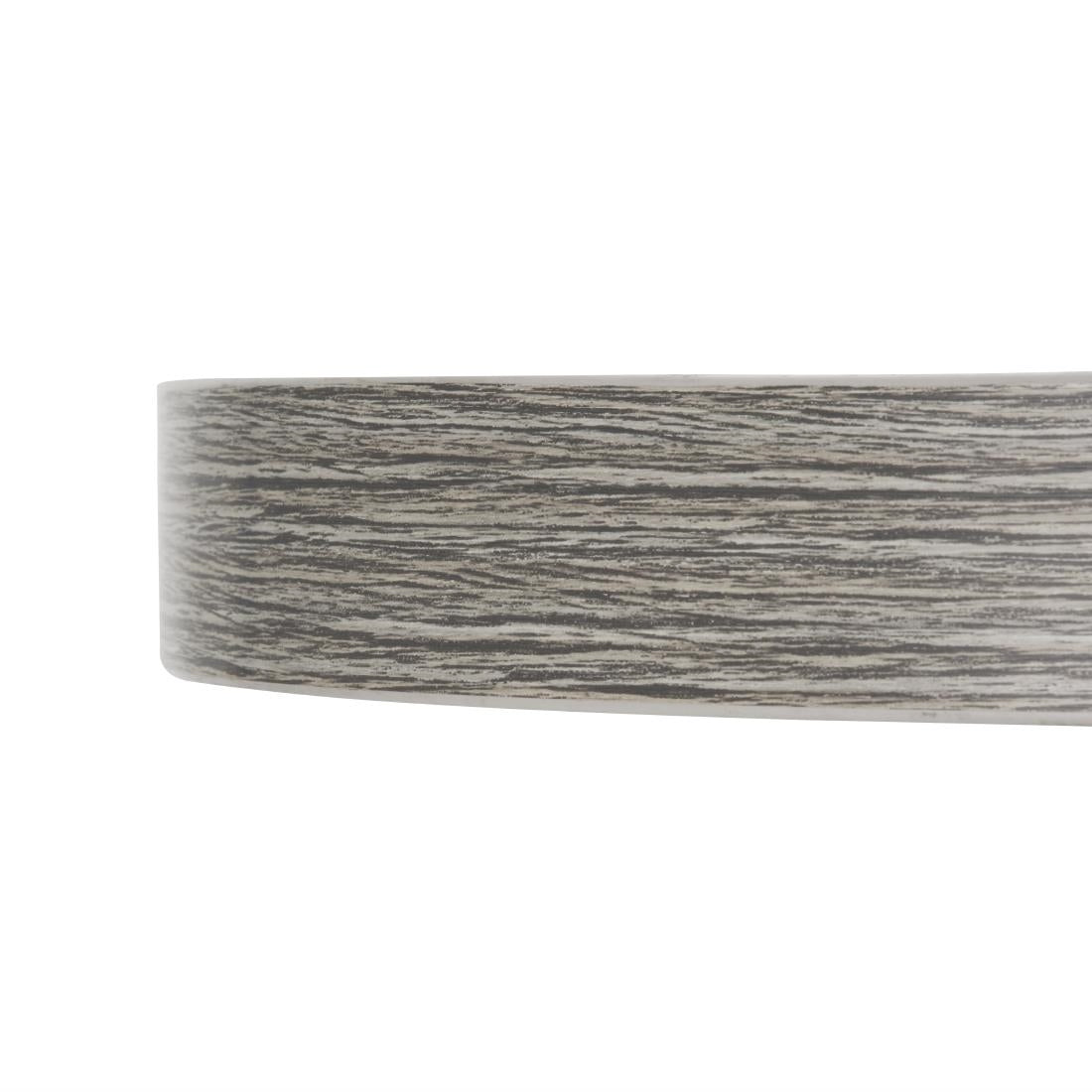 FT292 Bolero rond melamine tafelblad essenhout effect voorgeboord 60cm