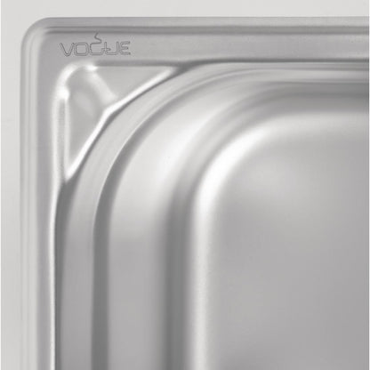 DW450 Vogue RVS GN 1/6 bak 100mm