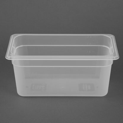 HZ341 Nisbets Essentials Polypropyleen 1/3 Gastronormbak 150mm