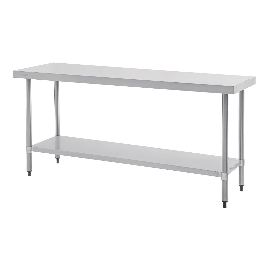 T378 Vogue RVS werktafel zonder achteropstand 90x180x60cm