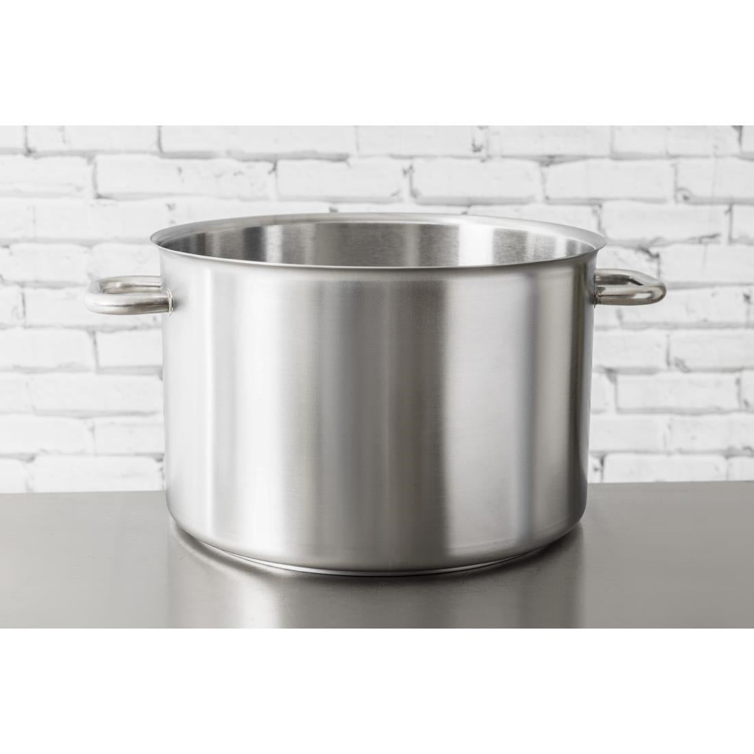 K798 Matfer Bourgeat Excellence RVS inductie soeppan 24Ltr