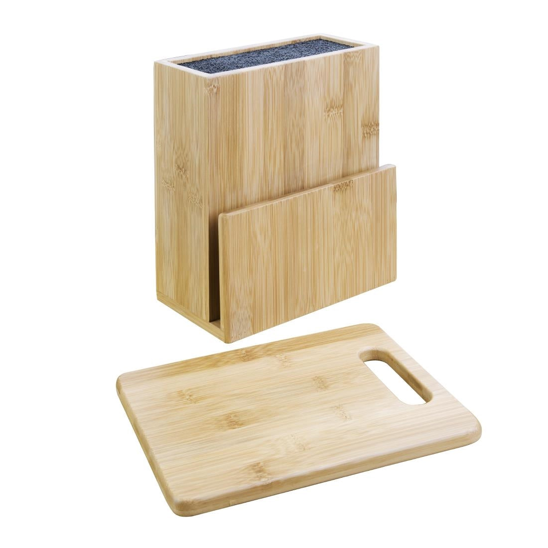 SA610 Vogue 5-delige soft-grip messenset met messenblok en snijplank