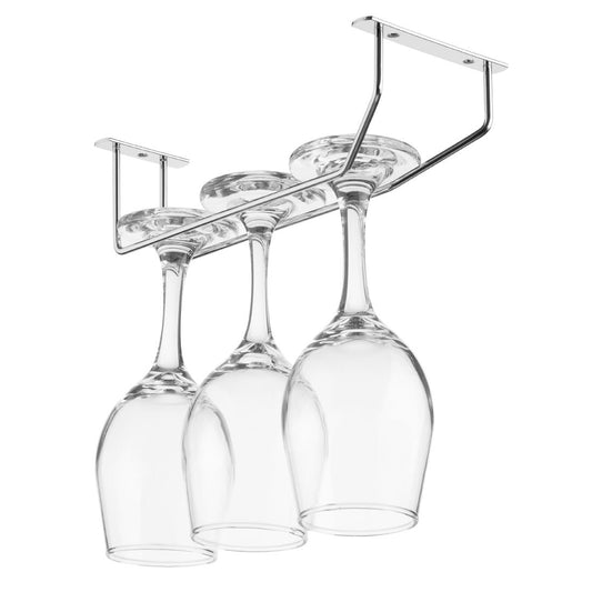 FD986 Olympia glazenrek chroom 25,5cm