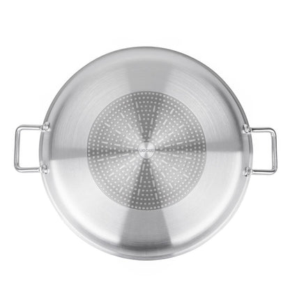 HT991 Vogue Aluminium Anti-aanbak Teflon Platinum Plus Paellapan 45cm
