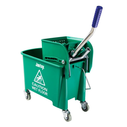 GK689 Jantex Kentucky rolemmer met wringer groen 20Ltr