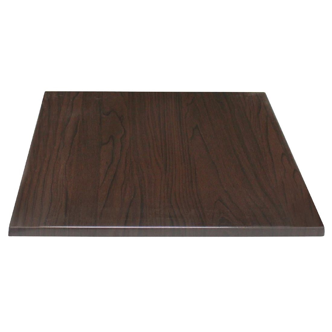 GG639 Bolero vierkant tafelblad donkerbruin 70cm