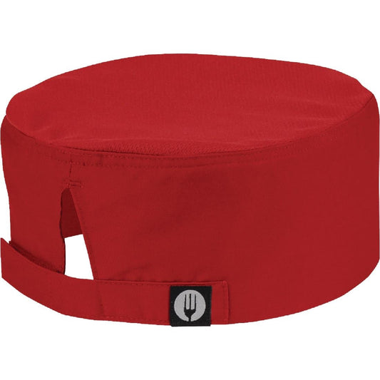 A956 Chef Works Cool Vent beanie rood