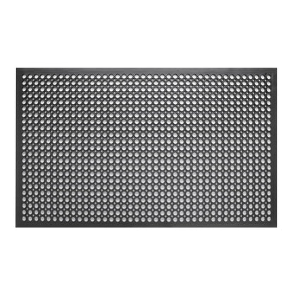 DP206 Jantex rubberen antivermoeidheidsmat zwart 150 x 90cm