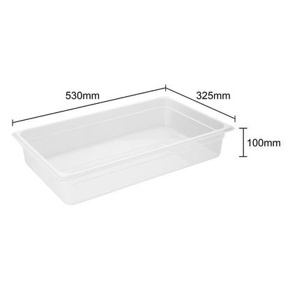 FA820 Nisbets Essentials polypropyleen GN 1/1 bak 10cm