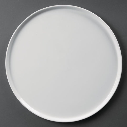 CD723 Olympia Whiteware Pizzabord 33cm (4 Stuks)
