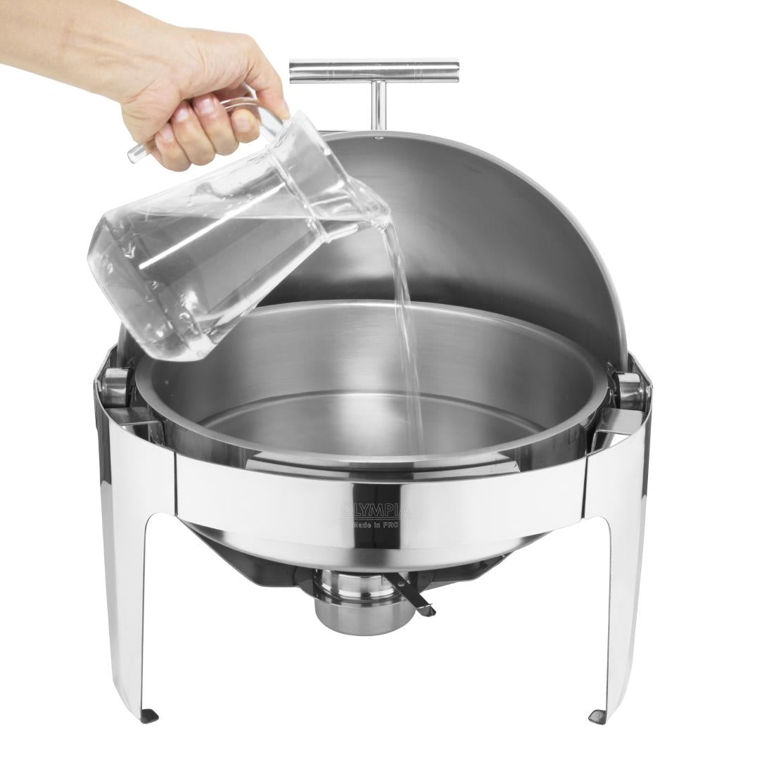 U009 Olympia Paris ronde chafing dish rolltop