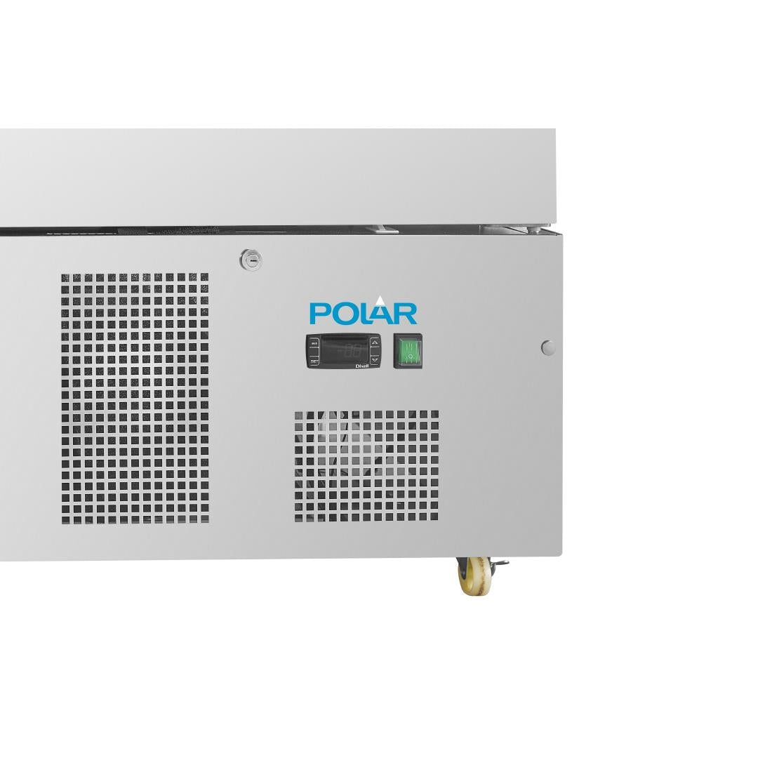 G590 Polar G-serie 1-deurs slimline RVS koeling 440L