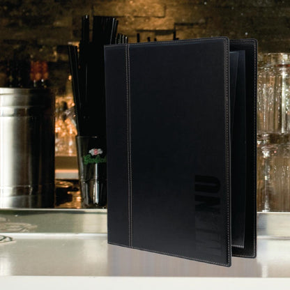 H713 Securit Trendy menumap A4 zwart