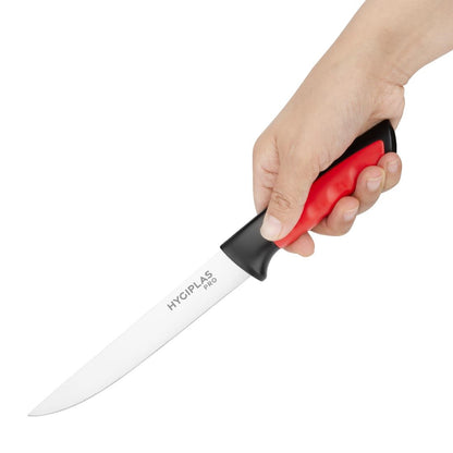JD221 Hygiplas Pro Uitbeenmes Rood 15cm