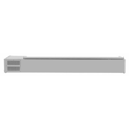 FA857 Polar G-serie opzetkoelvitrine met deksel 10x GN 1/4