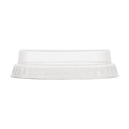 CL701 Vegware composteerbare platte deksels zonder gat 20cl (1000 stuks)