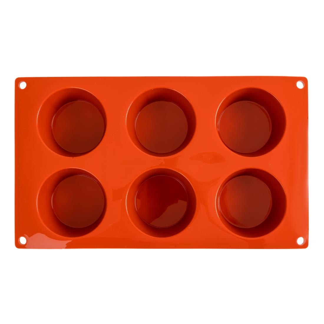 N933 Pavoni Formaflex siliconen bakvorm 6 muffins