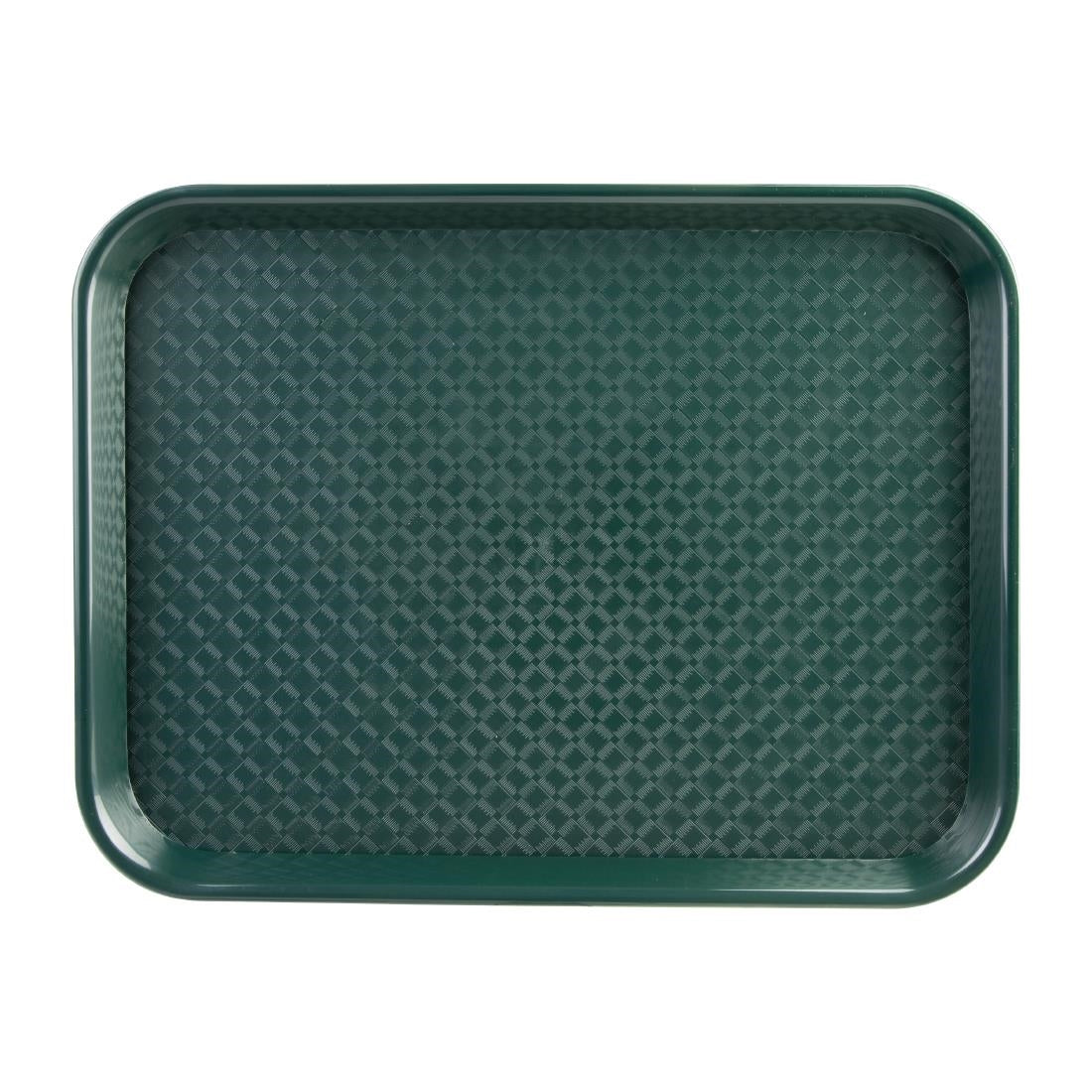 DP214 Olympia Kristallon polypropyleen dienblad groen 34,5x26,5cm
