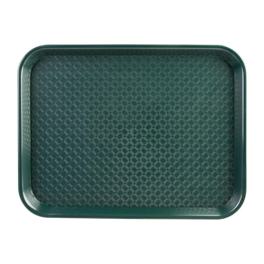 DP214 Olympia Kristallon polypropyleen dienblad groen 34,5x26,5cm