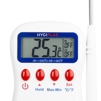 F338 Hygiplas multifunctionele kernthermometer