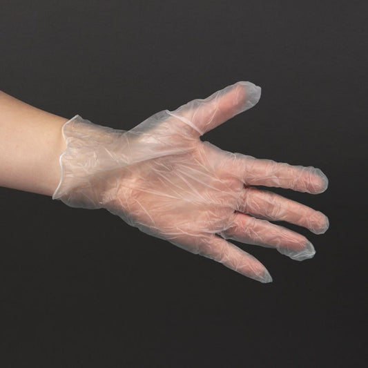 Y262-M Latex handschoenen wit poedervrij M (100 stuks)