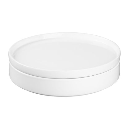 CK072 Olympia Whiteware Kom Met Platte Wanden - 270mm (4 Stuks)