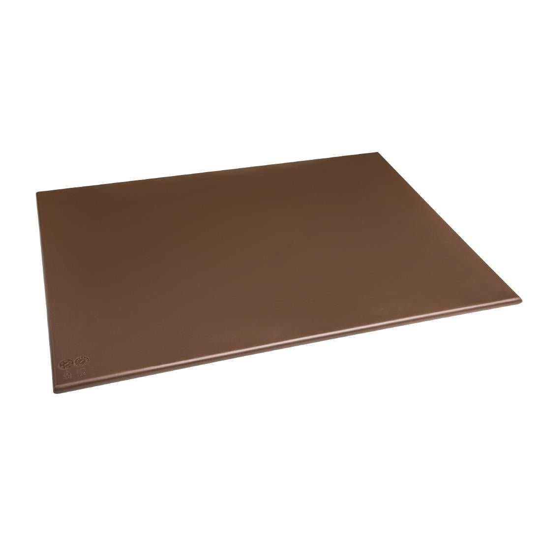 J005 Hygiplas HDPE snijplank bruin 600x450x12mm