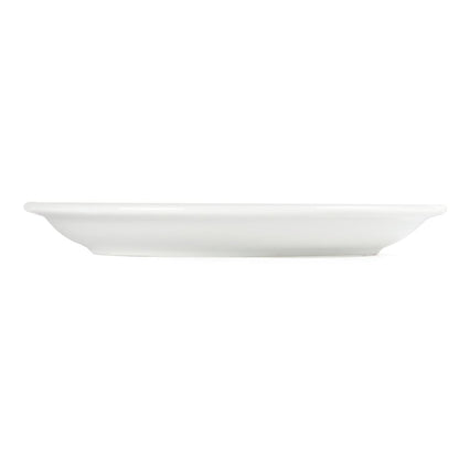 CB487 Olympia Whiteware Borden Met Smalle Rand 18cm (12 Stuks)