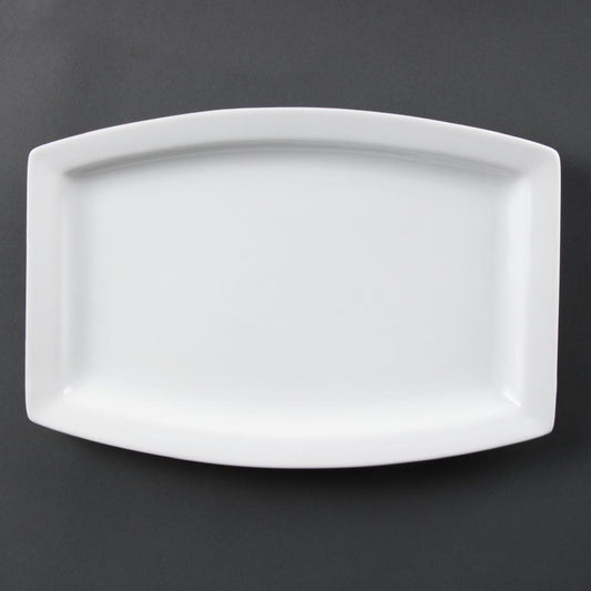 C361 Olympia Whiteware rechthoekig schaal 32cm (6 stuks)