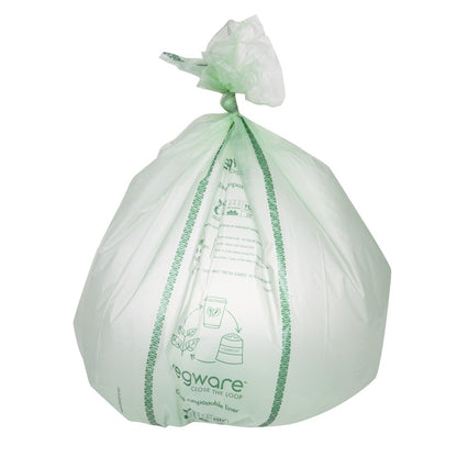 CY581 Vegware Biobag composteerbare afvalzakken 80Ltr (240 stuks)