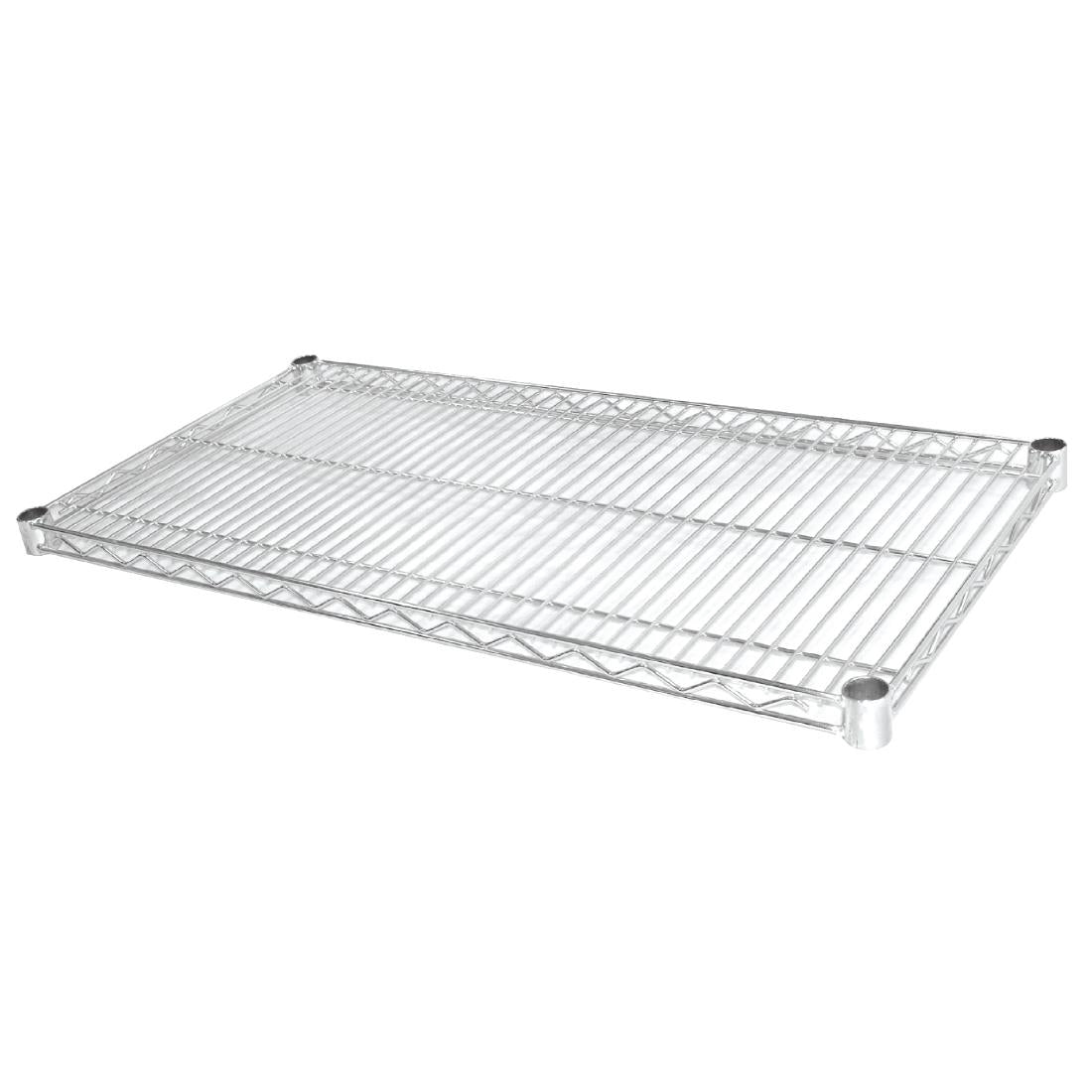 U894 Vogue chroom schappen voor Vogue voorraadrekken 152,5x61cm (2 stuks)