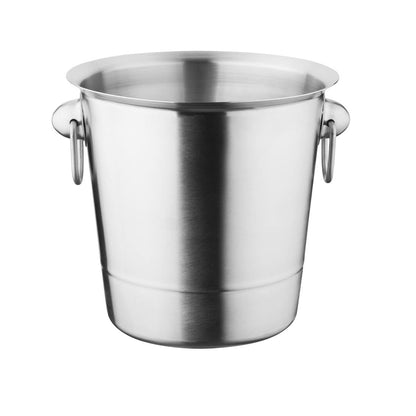 K406 Olympia geborsteld RVS wijn- en champagnekoeler 19cm