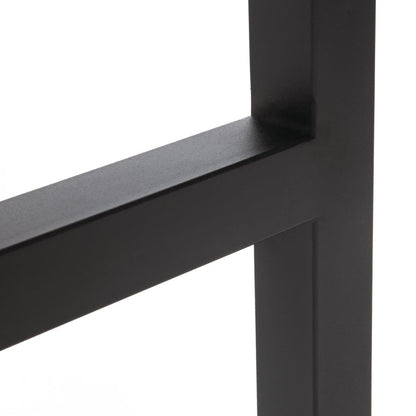 DS155 Bolero vierkante bartafel gepoedercoat staal en acaciahout 600mm