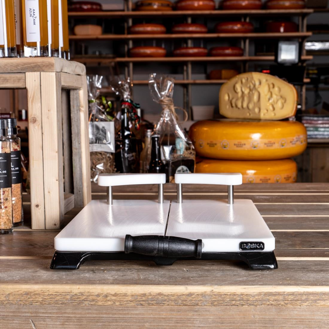 DP112 Boska cheese-o-matic kaassnijder zwart