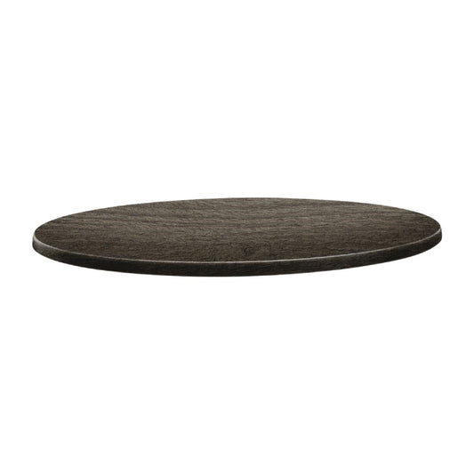 DR953 Topalit Classic Line rond tafelblad hout 70cm