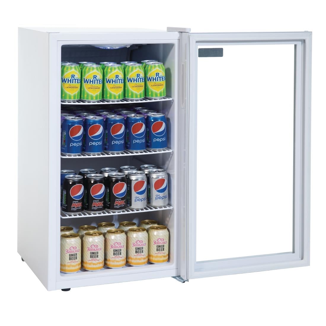 CF750 Polar C-serie compacte display koeling wit 88L
