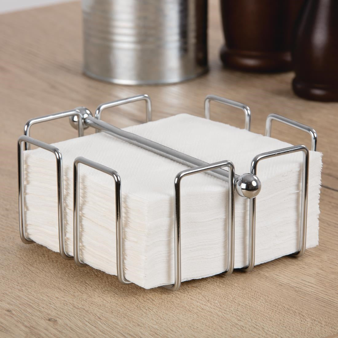 GH407 Olympia cocktail servettenhouder 14x14x6,5cm