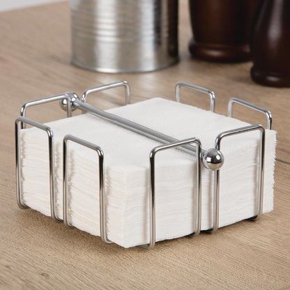 GH407 Olympia cocktail servettenhouder 14x14x6,5cm