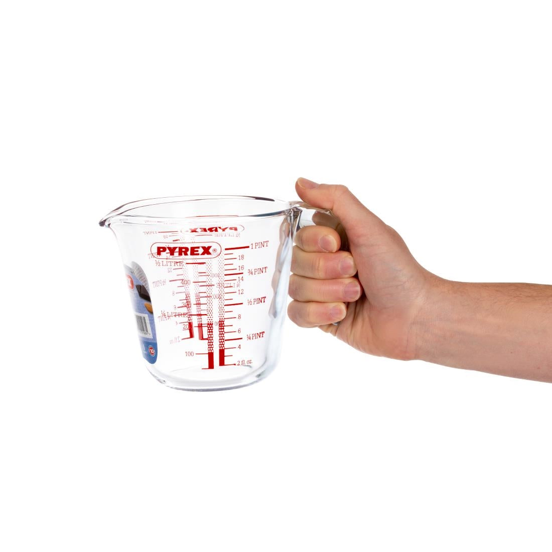 P586 Pyrex maatbeker 0,5Ltr