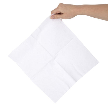 HS984 Nisbets Essentials 2-Laags 4-Voudige Witte Lunchservetten (50 stuks)