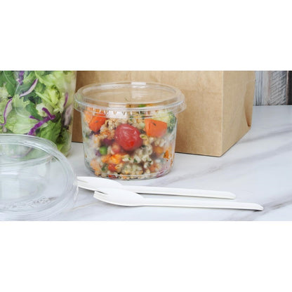 HU065 Fiesta recyclebare rPET Deli-bekers 340 ml/12 oz (300 stuks)
