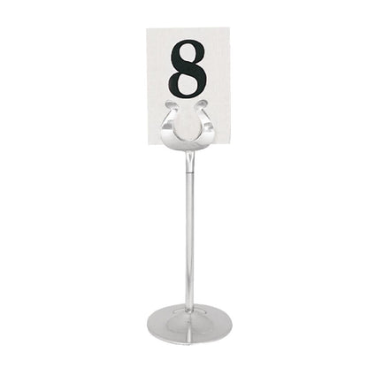 P342 Olympia RVS tafelnummerhouder 10cm