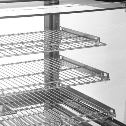 HW923 Buffalo Vierkante Aanrecht Geverwarmde Display Merchandiser 120Ltr