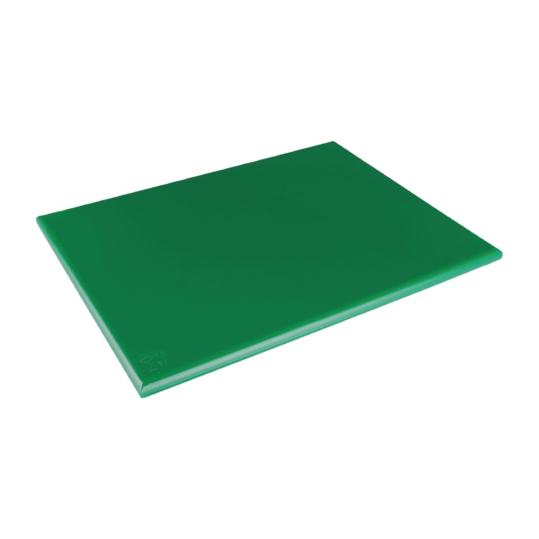 HC876 Hygiplas LDPE extra dikke snijplank groen 600x450x20mm