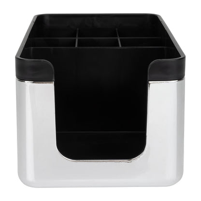HU098 Olympia Kristallon Bar Caddy Verchroomd Abs