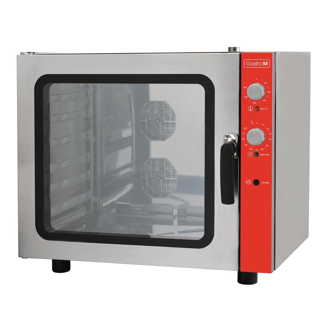 GR205 Gastro M elektrische bakkersoven met 6 roostervakken en neerklapbare deur 400V