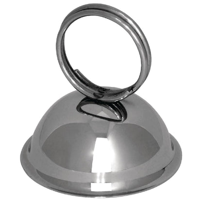 DM220 Olympia RVS menukaarthouder ring