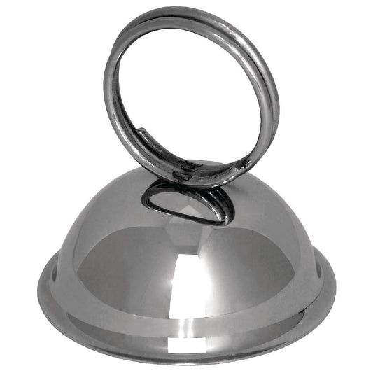 DM220 Olympia RVS menukaarthouder ring