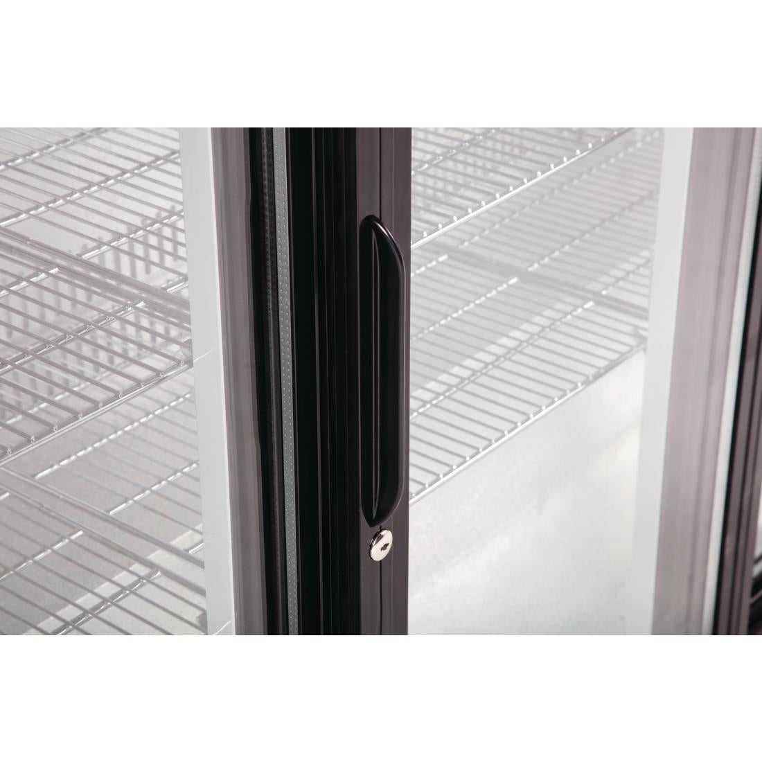 GL014 Polar G-serie laag model barkoeling drie klapdeuren 320L